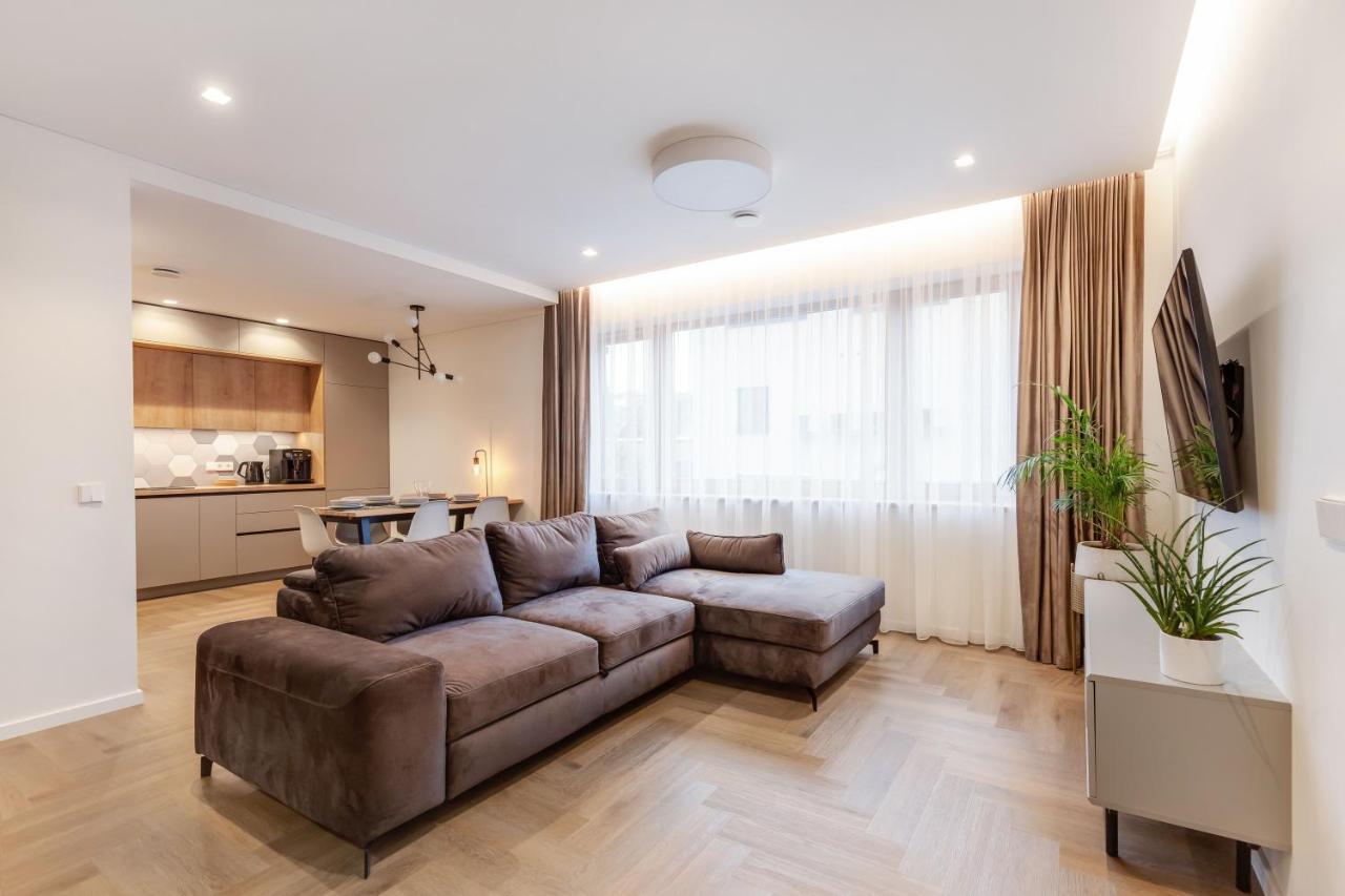 3 Bedroom Apart/24H Self Check In/Free Parking/Up To 6 People/ Vilna Exterior foto