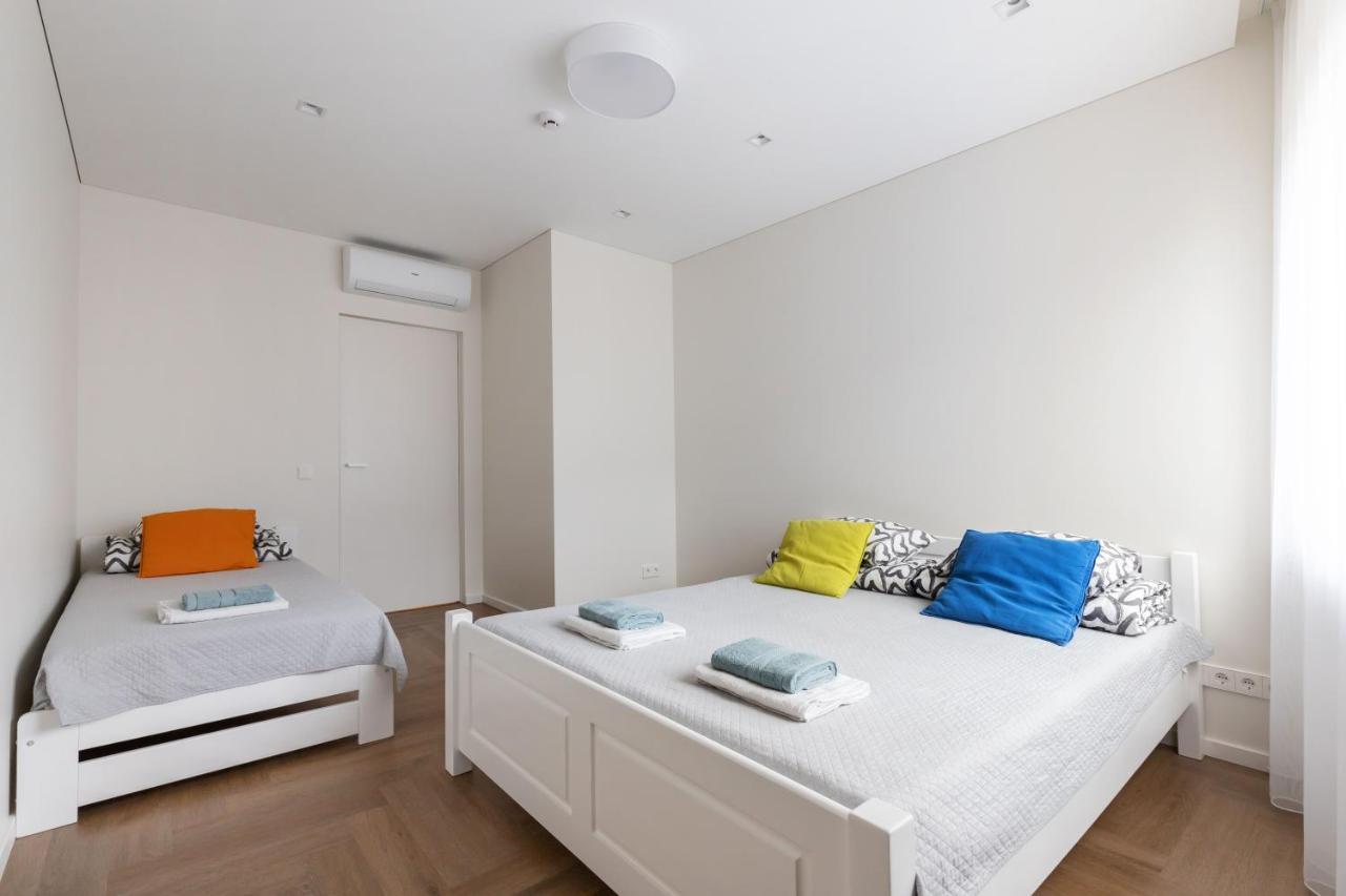 3 Bedroom Apart/24H Self Check In/Free Parking/Up To 6 People/ Vilna Exterior foto