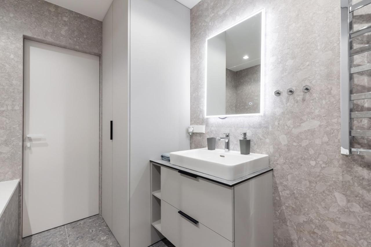 3 Bedroom Apart/24H Self Check In/Free Parking/Up To 6 People/ Vilna Exterior foto
